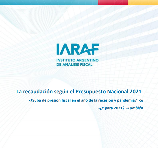 Recaudación en el presupuesto 21