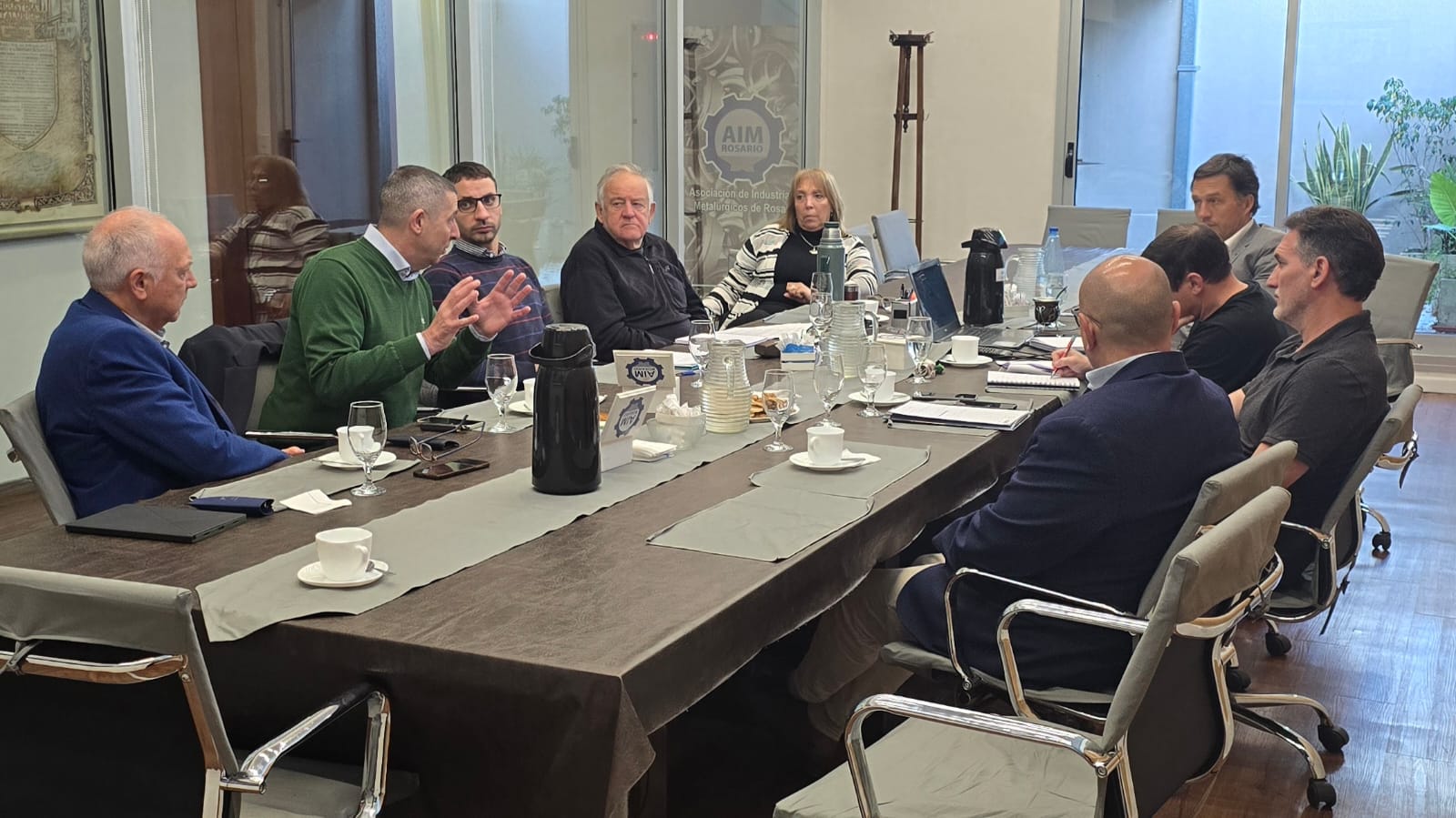 AIM received provincial and municipal authorities to advance an agenda to support the metallurgical industry
