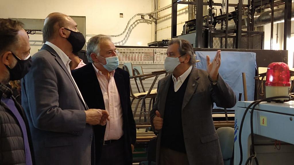 Launch of the SMAW welding workshop belonging to the Santa Fe Program More