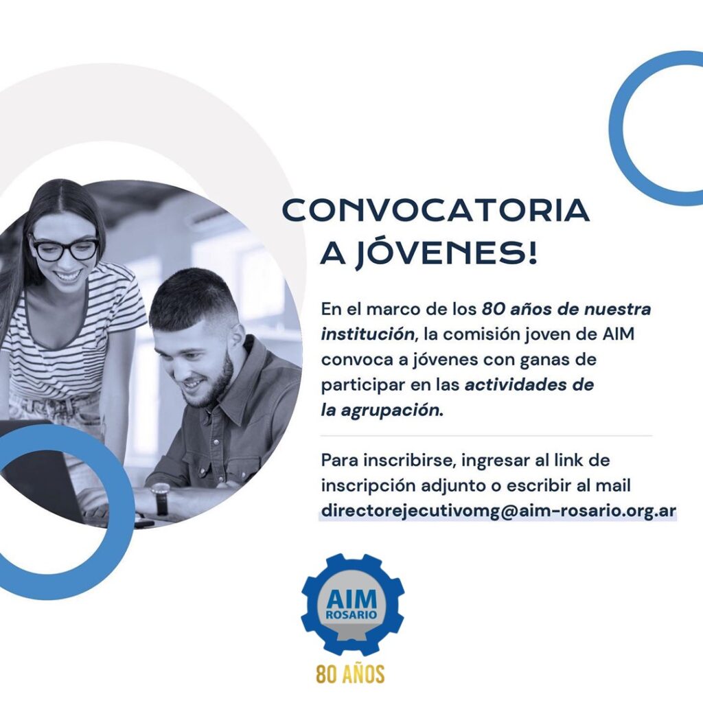 ¡CONVOCATORIA A JÓVENES!