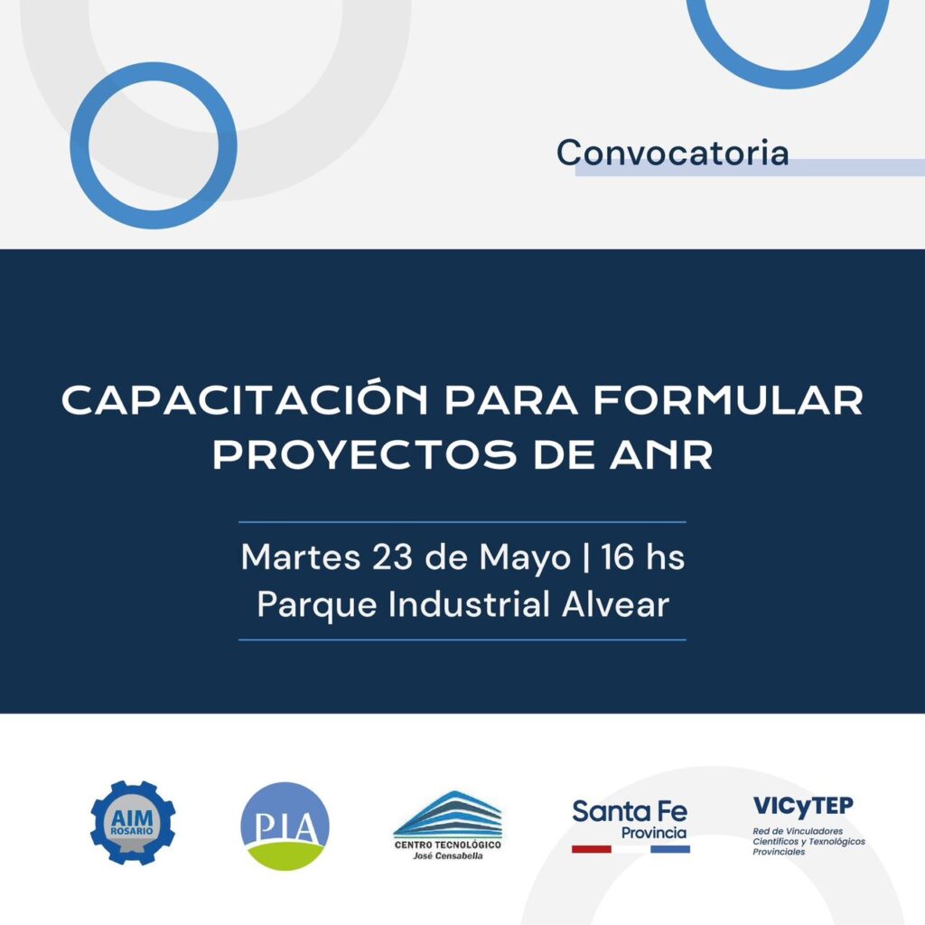 CAPACITACIÓN PARA FORMULAR PROYECTOS DE ANR
