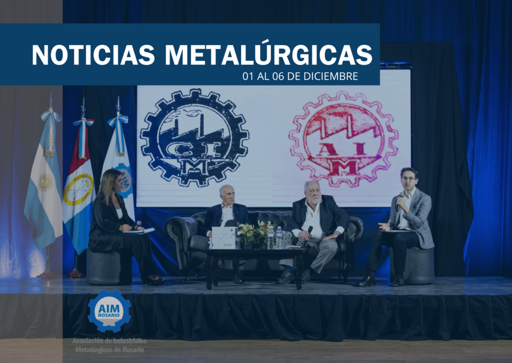 NOVEDADES METALÚRGICAS AIM: 06 de diciembre