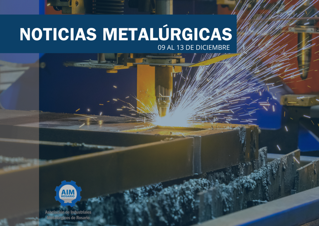 NOVEDADES METALÚRGICAS AIM: 13 de diciembre